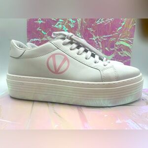 Mario Valentino Maya Platform Sneakers Size 8